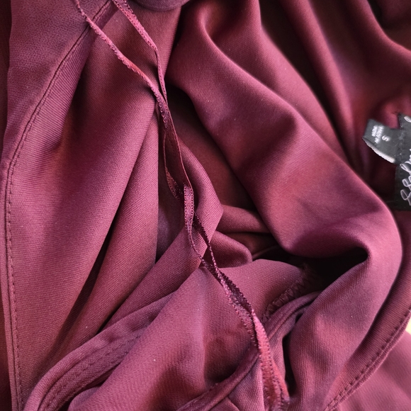 Sam & Jess Batwing Sleeve Smocked Hem Blouse (BL25) - Picture 3 of 11